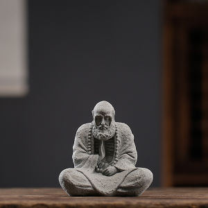 New Chinese Zen Master of Zen Decoration Creative Character Crafts Home Living Room Tea Table Antique Shelf Decorations