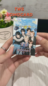 TWS Lomocard 50pcs Holographic Photocard Laser KPOP Sparkling Blue Shinyu Dohoon Youngjae Hanjin Jihoon Kyungmin