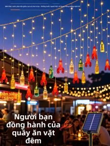 ANQIYUE | Đèn LED Trang Trí Ngoài Trời Chống Nước Sử Dụng Năng Lượng Mặt Trời