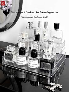 Transparent Acrylic Multi-Level Display Organizer