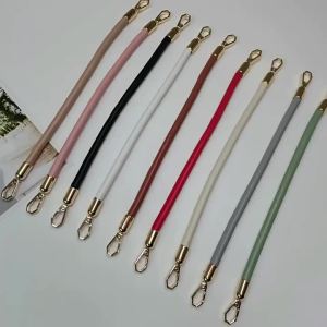 (BF06)30cm Replacement PU Leather Braided Bag Strap Accessories For Handbags Shoulder Strap Belts For Bags Handbag Strap