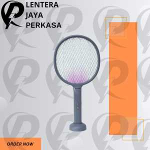 DUTRON Raket Nyamuk Listrik UV Mosizap Rechargeable