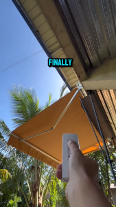 【Can add a motor.】Foldable awnings adjustable/awning canopy retractable /canopy shade waterproof