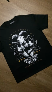 DGRAVE CREATIONS EVE BLACK T-SHIRT