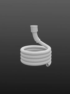 1Pcs 0.5/1/2/3m Washing Machine Dishwasher Drain Hose Pipe Waste Water Outlet Expel Soft Tube White PP Plumbing Stretchable Flexible Hose Air Conditioner Faucet Accessories