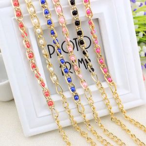 Elegant and Graceful Korean Pearl Chain Womens Metal Waist Dress Coat Adjustable Decoration