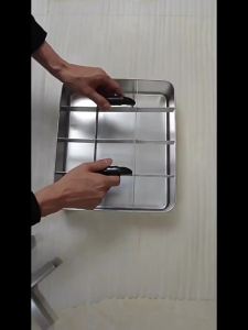 2025 Trendy Tiramisu Line Divider Visible Adjustable Stainless Steel Divider Commercial Cake Slicer for Stalls