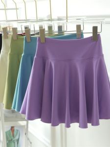 Summer High Waist Pleated Anti-Peek Skort