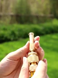 สายยางสีเหลือง 5ม./10ม./15ม. 4หุน (1/2") การออกแบบป้องกันการระเบิดและแรงดันสามชั้น 5ปีไม่แข็งกรอบ