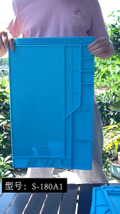 S-160 Silicone Phone Repair Mat 45x30cm Magnetic Anti-Static Soldering Mat For Phone Repair Electronic Work