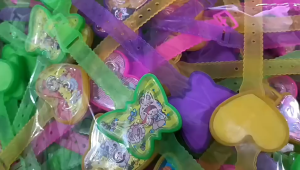5 pcs Cute Maze Watch Toy for Kids Colorful Cartoon Wrist Game Adjustable Strap Party Small Gifts