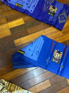 Kain pelikat bali kembang mangga dah siap jahit