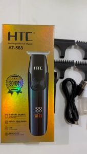 NEW Hair Trimmer HTC AT-588 Mesin Cukur Rambut Professional