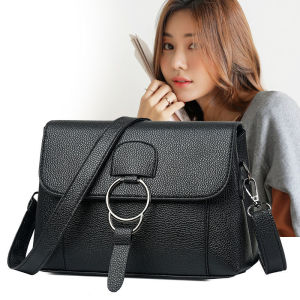 คุณภาพสูงใหม่เกาหลีผู้หญิงกระเป๋า Joker หนังนุ่ม Messenger กระเป๋าหนังกระเป๋าถือสุภาพสตรีไหล่กระเป๋า