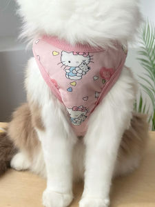 Princess Style Pure Cotton Summer Thin Breathable Dog Vest Anti-Loss Fur Cute Cat Costume for Kittens Short Plush Cat Toy