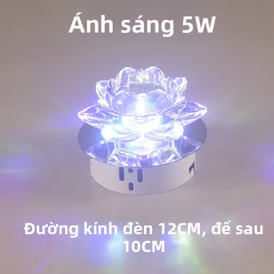 Đèn LED Hoa Sen Pha Lê 5W