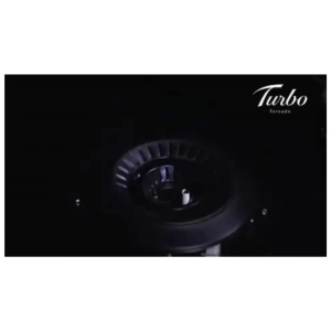 TURBO ITALIA TORNADO T8805 78CM 2 BURNER INNER FLAME GLASS HOB + 1 YEAR WARRANTY + FREE INSTALL