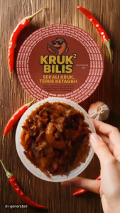 Sambal Garing Kruk Kruk - Kruk² Bilis (10g)