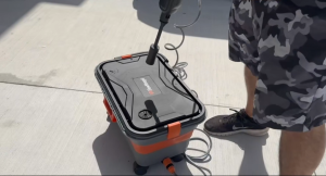 Foldable Car Wash Tank Multi-Use Portable Water Tank For Mop Cleaning Camping RV Pet Bathing 22L