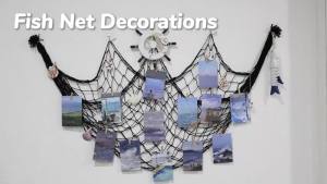 80x40 Inch Fishing Net Decor Thick Natural Material Nautical Mesh Wall Table Ceiling Decoration for Halloween Christmas Party