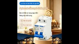 Aptomat DZ47‑63 2P 10A 25A 40A 63A Thiết bị cắt mạch nhỏ bảo vệ an toàn hệ thống điện gia đình