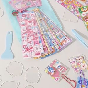 Ready Stock Malaysia ⁙ 23pcs Cute DIY Goo Card Set Sticker