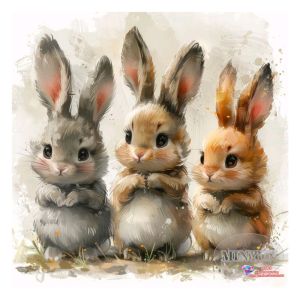 New Easter Rabbit Diamond Painting Kit Square Round Diamond 5D DIY Mosaic Handmade Art Unique Exquisite Gift Crafts Home Decor