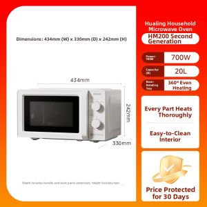WAHIN | Mini Practical Multifunctional Mechanical Microwave 20L