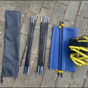 1set Easy Net Bulutangkis Portable Net Badminton Portable Badminton Net Portable