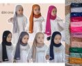 ALINLABELID JILBAB HIJAB ANAK INSTAN PASHMINA INSTAN ANAK USIA 1 2 3 4 TAHUN TERBARU ADA KANCING CANTIK. 