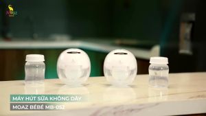 (MB052) Máy hút sữa điện Cup rảnh tay không dây Moaz BéBé MB - 052 MGG