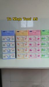 Tủ Nhựa Tomi Mini 3 Tầng 4 Tầng 5 Tầng A5- Màu Đẹp Gọn Nhẹ Tiện Dụng- Đồ Gia Dụng Hoacosa.