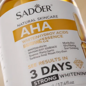Best Seller AHA WHITENING BODY ESSENCE | Fast Absorbing & Non Sticky | Improves Skin Smoothness | Leaves Skin Feeling Moisturized | Lightweight Moisturizing Feel | Softens Dry Rough Skin | Helps Fade Dark Spots & Acne Marks | Helps Brighten Dull Body Skin