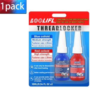 New 243 271 Threadlocker Screw Glue Medium High Strength Quickly Cured Thread Locking Agent Anaerobic Adhesive Anti-Loosening