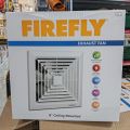 Firefly 8" Ceiling Mounted Exhaust Fan Wide Radial Grille. 
