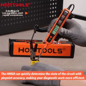 【Gửi hàng từ Bình Dương】HOMTOOLS HM68 Bút điện đặc biệt cho ô tô Mũi tay kế thông minh của PEN Phát hiện điện áp DC Đèn LED 2V 20V 100V Bật và tắt màn hình đèn nền tìm điểm dừng kiểm tra chuyển đổi kiểm tra điện trở lưu giữ dữ liệu
