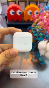 SALYS LENTIVEN TWS IN Ear Wireless Earbuds Bluetooth IPX4 Waterproof Original GARANSI 1 TAHUN PRO4