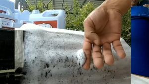 น้ำยาล้างแอร์ชนิดพิเศษ ไม่ผสมโซดาไฟ ไม่มีกลิ่นฉุน ไม่ระคายเคืองผิวหนัง ไม่ทำลายท่อทุกชนิด ขนาด 10 ลิตร