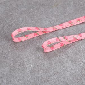 Flat Macaron Cute Printing Shoelaces for Sneakers Pattern Print Fruit Shoelace Strawberry Grape Peach Orange Banana Shoe Laces