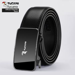 TUCANO | Genuine Leather Mens Belt Inner Wear Automatic Buckle