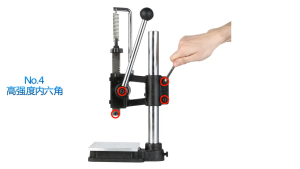 Silent Punching Machine For Leather Punching Holes Without Hammer Making Hand Press Punch Machine