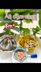 [CÓ QUÀ] Combo "Bé Dễ Thương" HEBE - Dầu Cá Hồi & Dầu Óc Chó & Dầu Gấc & Dầu Olive - ép lạnh nguyên chất - chai 50ml x 4