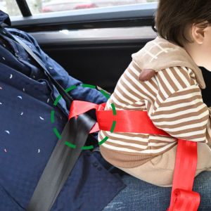 Portable Child Safety Belt for Car Bus Airplane Simple Baby Carrier Strap High Speed Railway Vehicle Baby Carrier Extension Belt