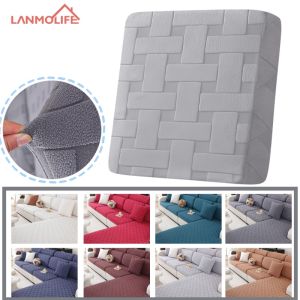 ผ้าคลุมโซฟาแบบยืดหนา ถอดออกได้และซักด้วยเครื่องซักผ้าได้ สำหรับห้องนั่งเล่น สำนักงาน และตกแต่งบ้าน