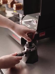 Coffee Tamper Mat Stand Spiral Height-Adjustable Organizer with Non-Slip Bottom for 51/53/58mm Portafilter Barista Accessories