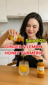 Ginger Lemon Honey Turmeric Drink 500ML | Immune Support | Daily Wellness | All Natural