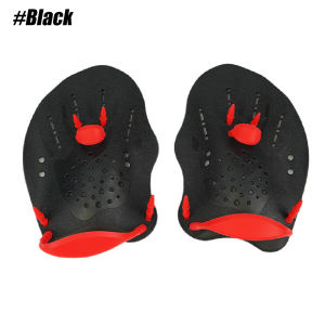 1Pair Swimming Paddles Training Adjustable Hand Webbed Gloves Pad Fins Flippers for Men Women Kids