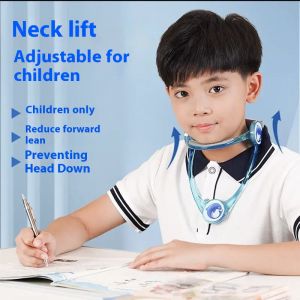 Adjustable Neck Support Brace for Home Use Soft and Breathable Neck Protector for Kids Men and Women Provide Fixing Support for Neck with Forward Cervical Spine