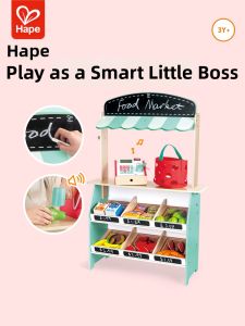 Hape | Luxury Wooden Cash Register Toy for Children Pretend Play Early Education Gift