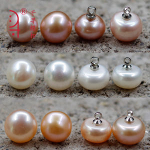 Nút Ngọc Trai Nước Ngọt Tự Nhiên Cao Cấp Nữ Áo Len Nút Mở Áo Khoác Cardigan Nút Áo Tròn Cải Tiến Sườn Xám Nút